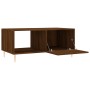 Mesa de centro madera contrachapada roble marrón 90x50x40 cm de vidaXL, Mesas de centro - Ref: Foro24-829203, Precio: 46,16 €...