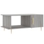 Mesa de centro madera contrachapada gris Sonoma 90x50x40 cm de vidaXL, Mesas de centro - Ref: Foro24-829482, Precio: 44,99 €,...