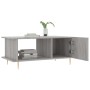 Mesa de centro madera contrachapada gris Sonoma 90x50x40 cm de vidaXL, Mesas de centro - Ref: Foro24-829482, Precio: 44,99 €,...