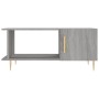 Mesa de centro madera contrachapada gris Sonoma 90x50x40 cm de vidaXL, Mesas de centro - Ref: Foro24-829482, Precio: 44,99 €,...