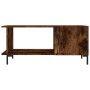 Mesa de centro madera contrachapada roble ahumado 90x50x40 cm de vidaXL, Mesas de centro - Ref: Foro24-829497, Precio: 46,19 ...