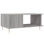 Mesa de centro madera contrachapada gris Sonoma 90x50x40 cm de vidaXL, Mesas de centro - Ref: Foro24-829482, Precio: 44,99 €,...