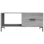 Mesa de centro madera contrachapada gris Sonoma 90x50x40 cm de vidaXL, Mesas de centro - Ref: Foro24-829218, Precio: 48,61 €,...