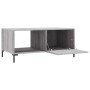 Mesa de centro madera contrachapada gris Sonoma 90x50x40 cm de vidaXL, Mesas de centro - Ref: Foro24-829218, Precio: 48,61 €,...