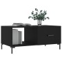 Mesa de centro madera contrachapada negro 90x50x40 cm de vidaXL, Mesas de centro - Ref: Foro24-829213, Precio: 50,09 €, Descu...