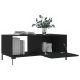 Mesa de centro madera contrachapada negro 90x50x40 cm de vidaXL, Mesas de centro - Ref: Foro24-829213, Precio: 50,09 €, Descu...