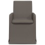 Sillas de comedor 2 pcs Gris claro 57 x 67 x 95 cm Lino en Sillas de comedor | Comprar online en Foru.es