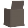 Sillas de comedor 2 pcs Gris claro 57 x 67 x 95 cm Lino en Sillas de comedor | Comprar online en Foru.es