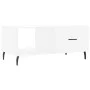 Couchtisch aus weißem Sperrholz, 90 x 50 x 40 cm von vidaXL, Couchtisch - Ref: Foro24-829228, Preis: 49,53 €, Rabatt: %