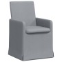 Sillas de comedor 2 pcs Gris claro 57 x 67 x 95 cm tela en Sillas de comedor | Comprar online en Foru.es