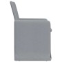 Sillas de comedor 2 pcs Gris claro 57 x 67 x 95 cm tela en Sillas de comedor | Comprar online en Foru.es