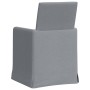 Sillas de comedor 2 pcs Gris claro 57 x 67 x 95 cm tela en Sillas de comedor | Comprar online en Foru.es