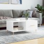 Mesa de centro madera contrachapada blanco brillo 90x50x40 cm de vidaXL, Mesas de centro - Ref: Foro24-829198, Precio: 50,44 ...