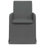 Sillas de comedor 2 pcs Gris oscuro 57 x 67 x 95 cm tela en Sillas de comedor | Comprar online en Foru.es