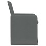 Sillas de comedor 2 pcs Gris oscuro 57 x 67 x 95 cm tela en Sillas de comedor | Comprar online en Foru.es