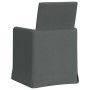 Sillas de comedor 2 pcs Gris oscuro 57 x 67 x 95 cm tela en Sillas de comedor | Comprar online en Foru.es