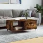Smoked oak plywood coffee table 90x50x40 cm by vidaXL, Coffee table - Ref: Foro24-829193, Price: 46,74 €, Discount: %