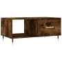 Smoked oak plywood coffee table 90x50x40 cm by vidaXL, Coffee table - Ref: Foro24-829193, Price: 46,74 €, Discount: %