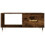 Mesa de centro madera contrachapada roble ahumado 90x50x40 cm de vidaXL, Mesas de centro - Ref: Foro24-829193, Precio: 47,18 ...