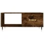 Smoked oak plywood coffee table 90x50x40 cm by vidaXL, Coffee table - Ref: Foro24-829193, Price: 46,74 €, Discount: %