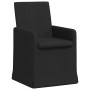 Sillas de comedor 2 pcs Negro 57 x 67 x 95 cm tela en Sillas de comedor | Comprar online en Foru.es