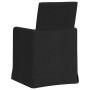 Sillas de comedor 2 pcs Negro 57 x 67 x 95 cm tela en Sillas de comedor | Comprar online en Foru.es