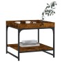 Mesa de centro madera ingeniería roble ahumado 49,5x49,5x45 cm de vidaXL, Mesas de centro - Ref: Foro24-832810, Precio: 35,89...