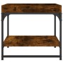Mesa de centro madera ingeniería roble ahumado 49,5x49,5x45 cm de vidaXL, Mesas de centro - Ref: Foro24-832810, Precio: 35,89...