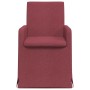 Sillas de comedor 2 pcs Rojo vino tinto 57 x 67 x 95 cm tela en Sillas de comedor | Comprar online en Foru.es