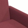 Sillas de comedor 2 pcs Rojo vino tinto 57 x 67 x 95 cm tela en Sillas de comedor | Comprar online en Foru.es