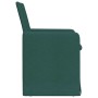 Sillas de comedor 2 pcs Verde oscuro 57 x 67 x 95 cm tela en Sillas de comedor | Comprar online en Foru.es