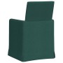 Sillas de comedor 2 pcs Verde oscuro 57 x 67 x 95 cm tela en Sillas de comedor | Comprar online en Foru.es