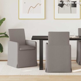 Sillas de comedor 2 pcs Taupé 57 x 67 x 95 cm tela en Sillas de comedor | Comprar online en Foru.es