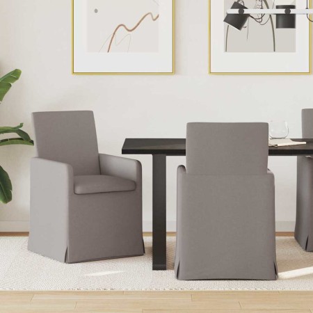 Sillas de comedor 2 pcs Taupé 57 x 67 x 95 cm tela en Sillas de comedor | Comprar online en Foru.es