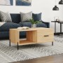 Mesa de centro madera contrachapada roble Sonoma 90x50x40 cm de vidaXL, Mesas de centro - Ref: Foro24-829223, Precio: 48,98 €...