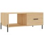 Mesa de centro madera contrachapada roble Sonoma 90x50x40 cm de vidaXL, Mesas de centro - Ref: Foro24-829223, Precio: 48,98 €...