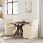 Sillas de comedor 2 pcs Crema 57 x 67 x 95 cm tela en Sillas de comedor | Comprar online en Foru.es