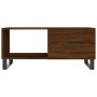 Mesa de centro madera contrachapada roble marrón 90x50x40 cm de vidaXL, Mesas de centro - Ref: Foro24-829243, Precio: 51,11 €...