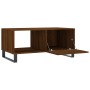 Mesa de centro madera contrachapada roble marrón 90x50x40 cm de vidaXL, Mesas de centro - Ref: Foro24-829243, Precio: 51,11 €...