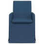 Sillas de comedor 2 pcs Azul 57 x 67 x 95 cm tela en Sillas de comedor | Comprar online en Foru.es