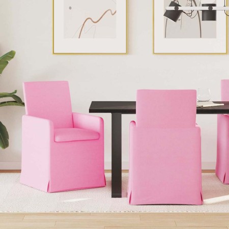 Sillas de comedor 2 pcs Rosa 57 x 67 x 95 cm tela en Sillas de comedor | Comprar online en Foru.es