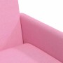 Sillas de comedor 2 pcs Rosa 57 x 67 x 95 cm tela en Sillas de comedor | Comprar online en Foru.es