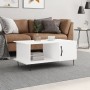 Mesa de centro madera contrachapada blanco 90x50x40 cm de vidaXL, Mesas de centro - Ref: Foro24-829484, Precio: 45,93 €, Desc...