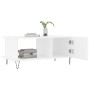 Mesa de centro madera contrachapada blanco 90x50x40 cm de vidaXL, Mesas de centro - Ref: Foro24-829484, Precio: 45,93 €, Desc...