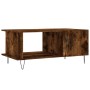 Mesa de centro madera contrachapada roble ahumado 90x50x40 cm de vidaXL, Mesas de centro - Ref: Foro24-829489, Precio: 57,25 ...