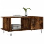 Mesa de centro madera contrachapada roble ahumado 90x50x40 cm de vidaXL, Mesas de centro - Ref: Foro24-829489, Precio: 57,25 ...