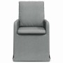 Sillas de comedor 2 pcs Gris claro 57 x 67 x 98 cm tela en Sillas de comedor | Comprar online en Foru.es