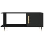 Mesa de centro madera contrachapada negro 90x50x40 cm de vidaXL, Mesas de centro - Ref: Foro24-829469, Precio: 60,03 €, Descu...