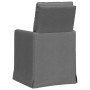 Sillas de comedor 2 pcs Gris oscuro 57 x 67 x 98 cm tela en Sillas de comedor | Comprar online en Foru.es