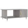 Mesa de centro madera contrachapada gris Sonoma 90x50x40 cm de vidaXL, Mesas de centro - Ref: Foro24-829474, Precio: 47,31 €,...